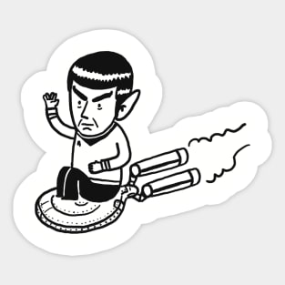 Spock Star Trek Sticker